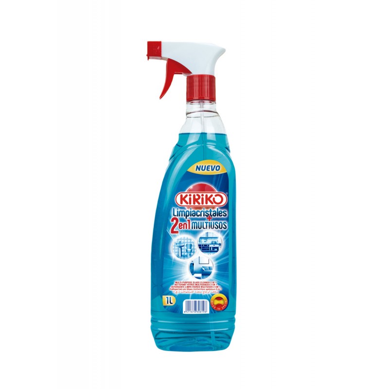 LIMPIA CRISTALES KIRIKO 1LT 2 EN 1
