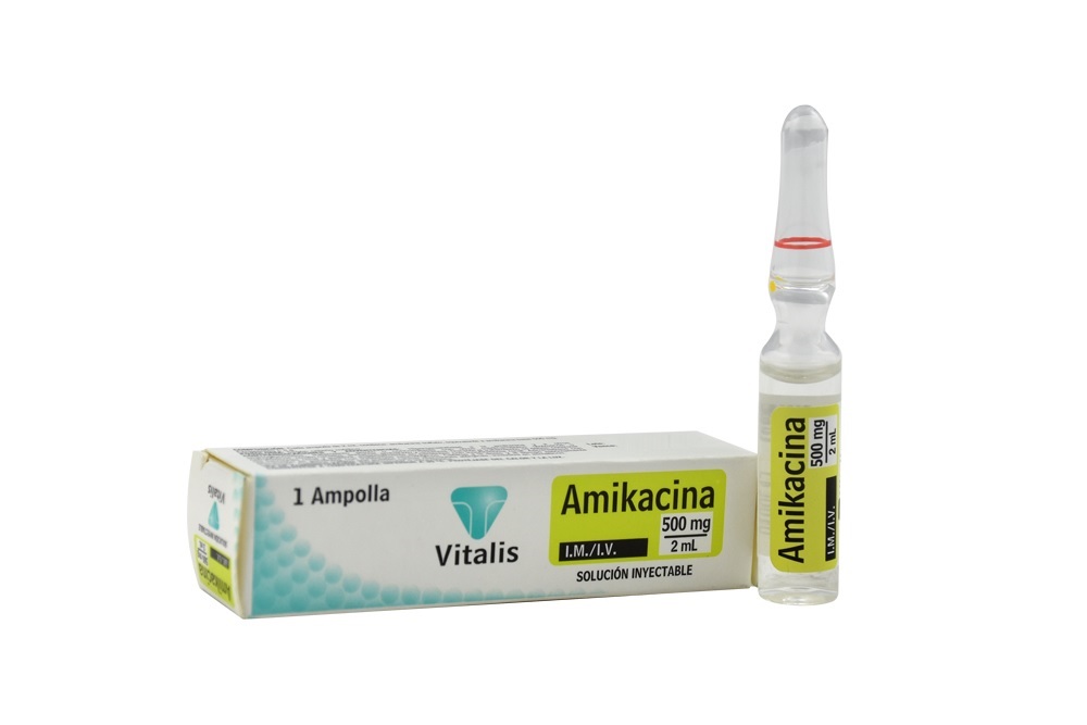 AMIKACINA 500MG 2ML X 1AMP IM IV PHARMAGEN