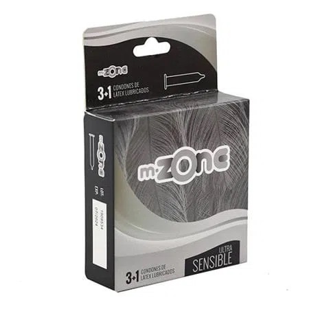 PRESERVATIVO MZONE 4UND ULTRA SENSIBLE