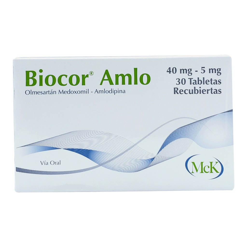 BIOCOR AMLO 40MG-5MG X 30TAB MCK