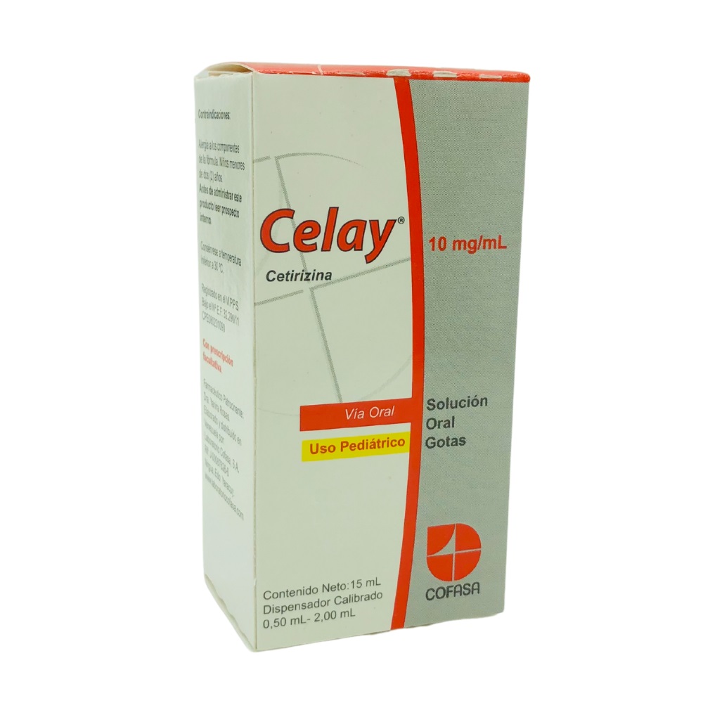 CELAY PEDIATRICO 10MG/ML X 15ML COFASA