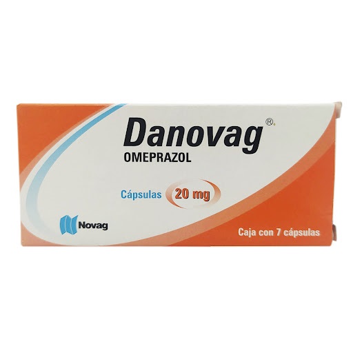 DANOVAG OMEPRAZOL 20MG X 7 CAPS NOVAG