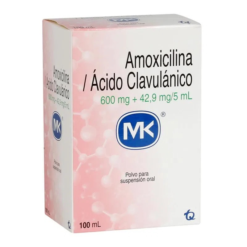 AMOXICILINA/ACID CLAVU 600MG-42.9MG/5ML X 60ML KMPLUS