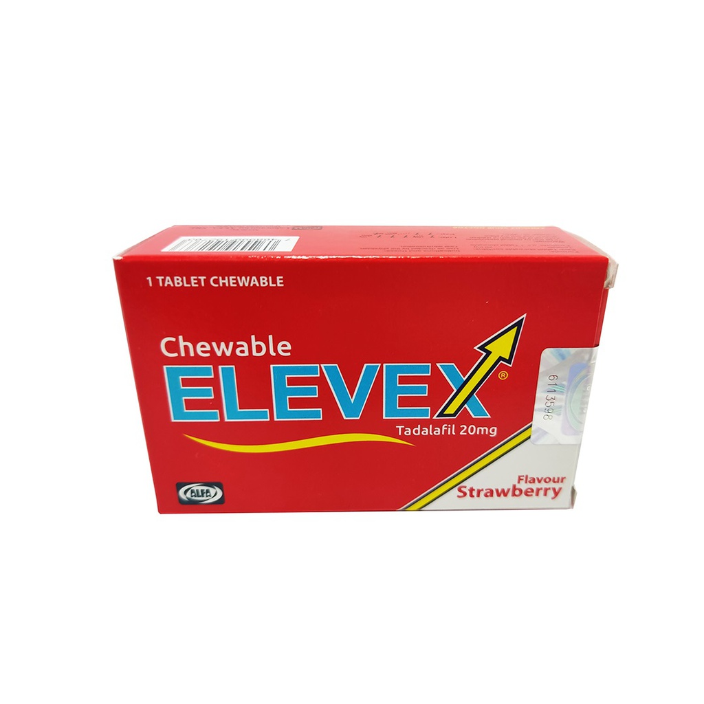 ELEVEX S/FRESA 20MG X 1 COMPRIMIDO ALFA