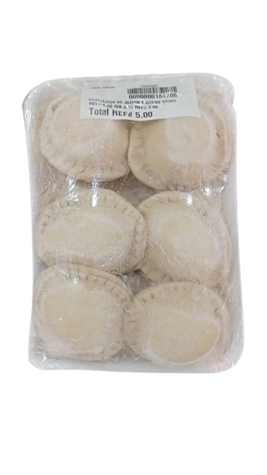 PASTELITOS 12UND JAMON/QUESO PLANSUAREZ