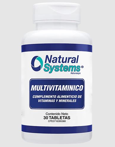 MULTIVITAMINICO 30TAB NATURAL SYSTEMS