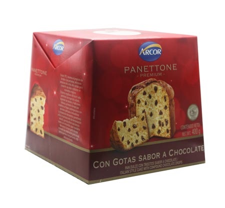 PANETTONE ARCOR 400GR CHOCOLATE
