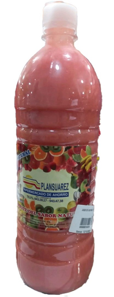 JUGO GUAYABA 1LT PLANSUAREZ