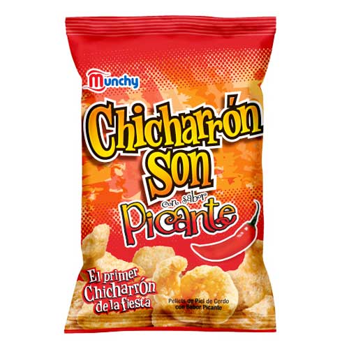 CHICHARRON MUNCHY 190GR PICANTE