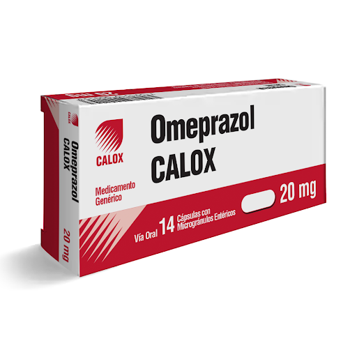 OMEPRAZOL 20MG X 14 CAPS CALOX