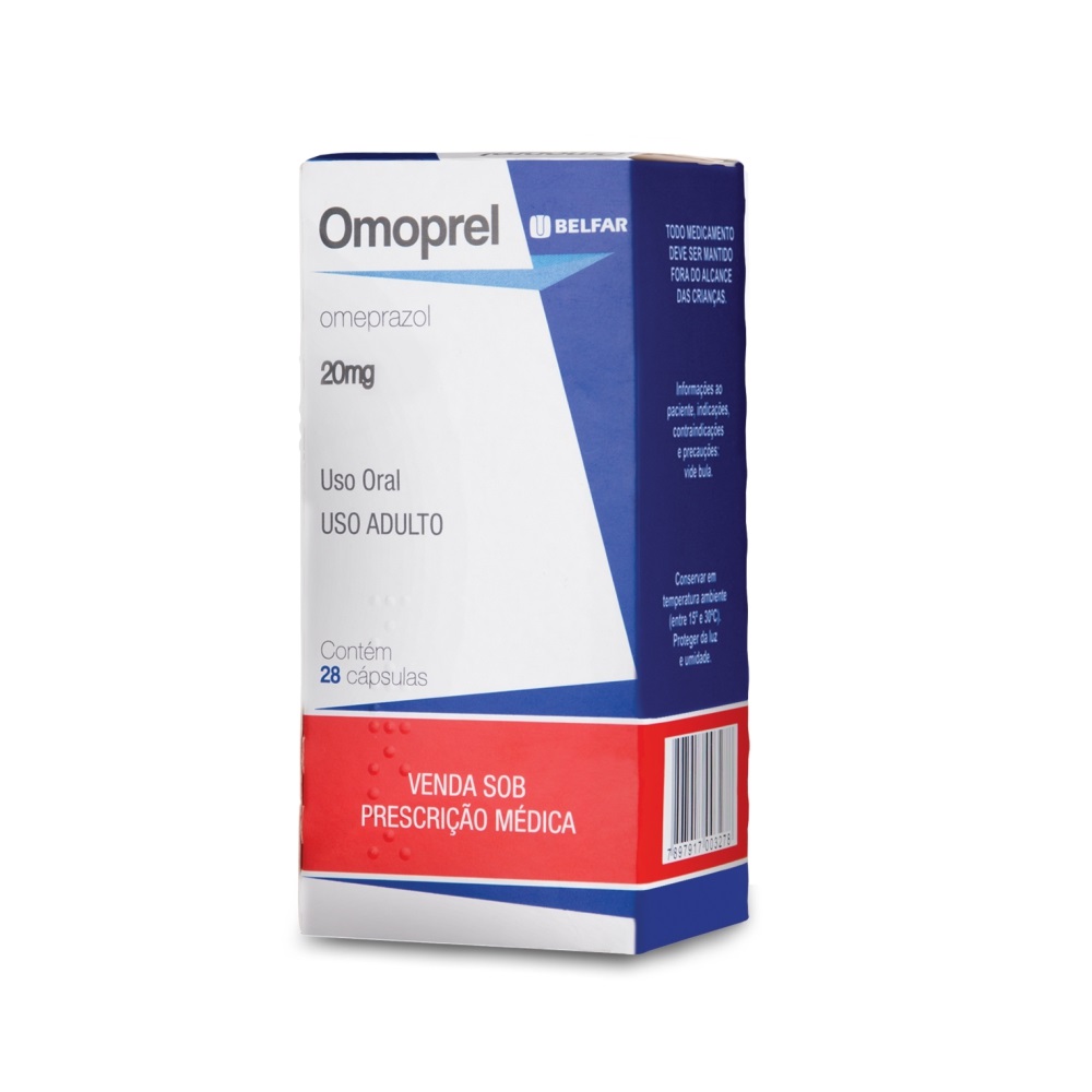 OMOPREL (OMEPRAZOL) 20MGX28CAPS BELFAR