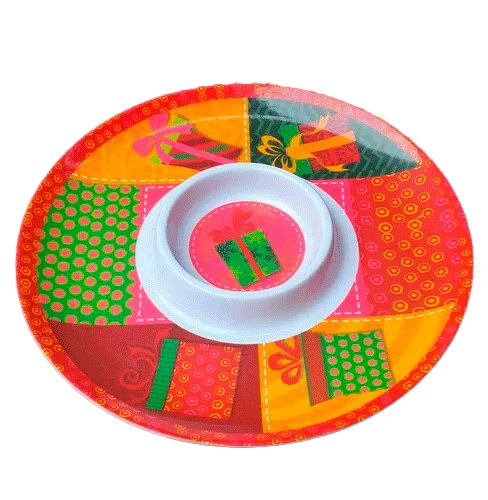 PLATO DE PASAPALOS REDONDO