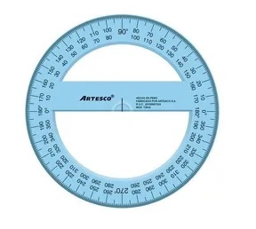 TRANSPORTADOR ARTESCO 360°X15CM
