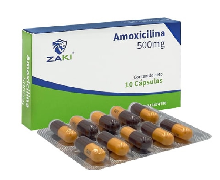 AMOXICILINA 500MG X 10CAPS ZAKI