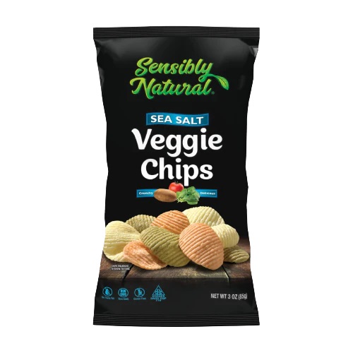 CHIPS SENSIBLY NATURAL 85GR VEGETALES SAL MARINA
