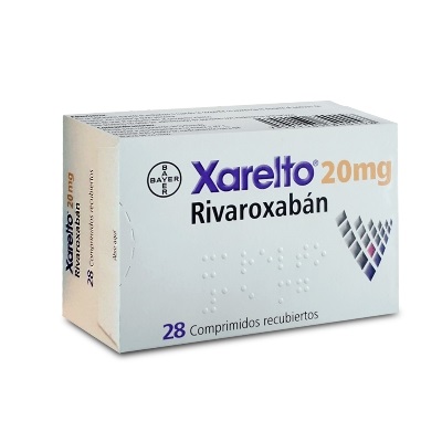 XARELTO (RIVAROXABAN) 20MGX28COMP BAYER