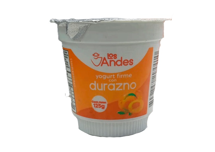 YOGURT FIRME LOS ANDES 125GR DURAZNO