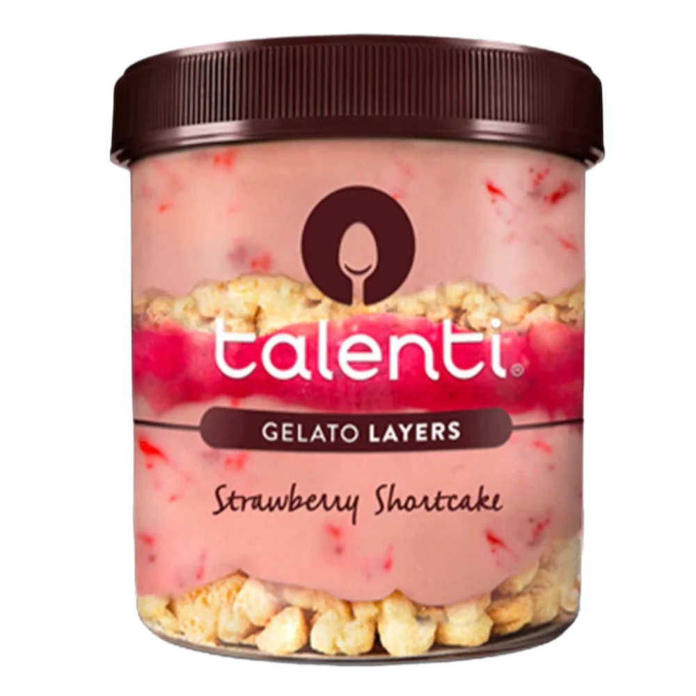 HELADO TALENTI 473ML STRAMBERRY SHORTCAKE