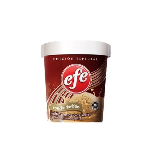 HELADO CREMOSO EFE 920ML PONCHE