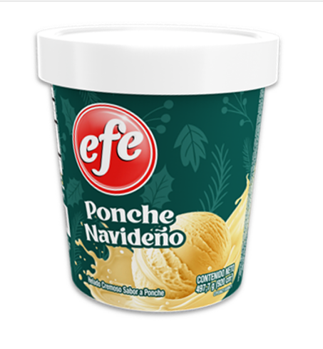 HELADO CREMOSO EFE 920ML PONCHE