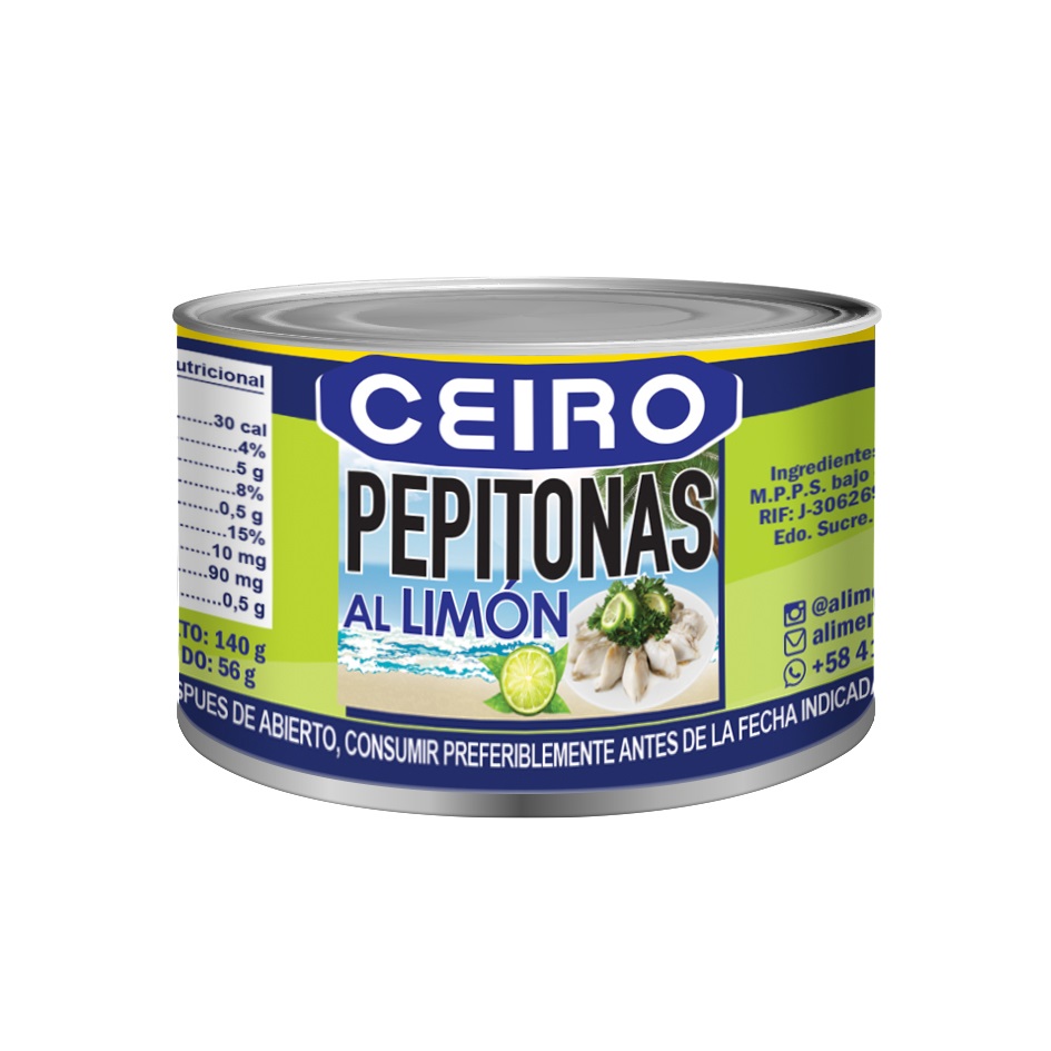 PEPITONA CEIRO 140GR AL LIMON