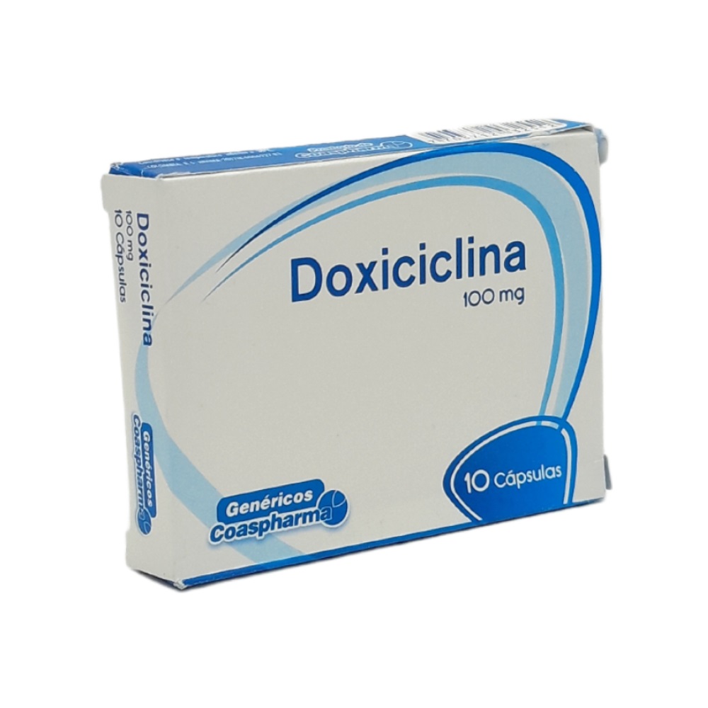 DOXICICLINA 100MG X 10CAPS BLISTER COASPHARMA***