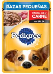COMIDA HUMEDA PEDIGREE 100GR CARNE ADULTO RP