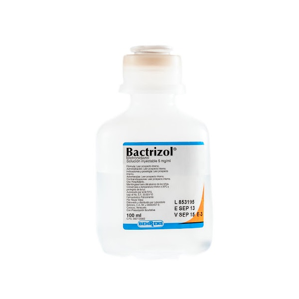METRONIDAZOL 500MG x 100ML SOL INYEC IPS