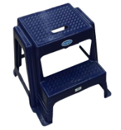 ESCALEBANCO MANAPLAS AZUL 2 PELDAÑOS C/TACO