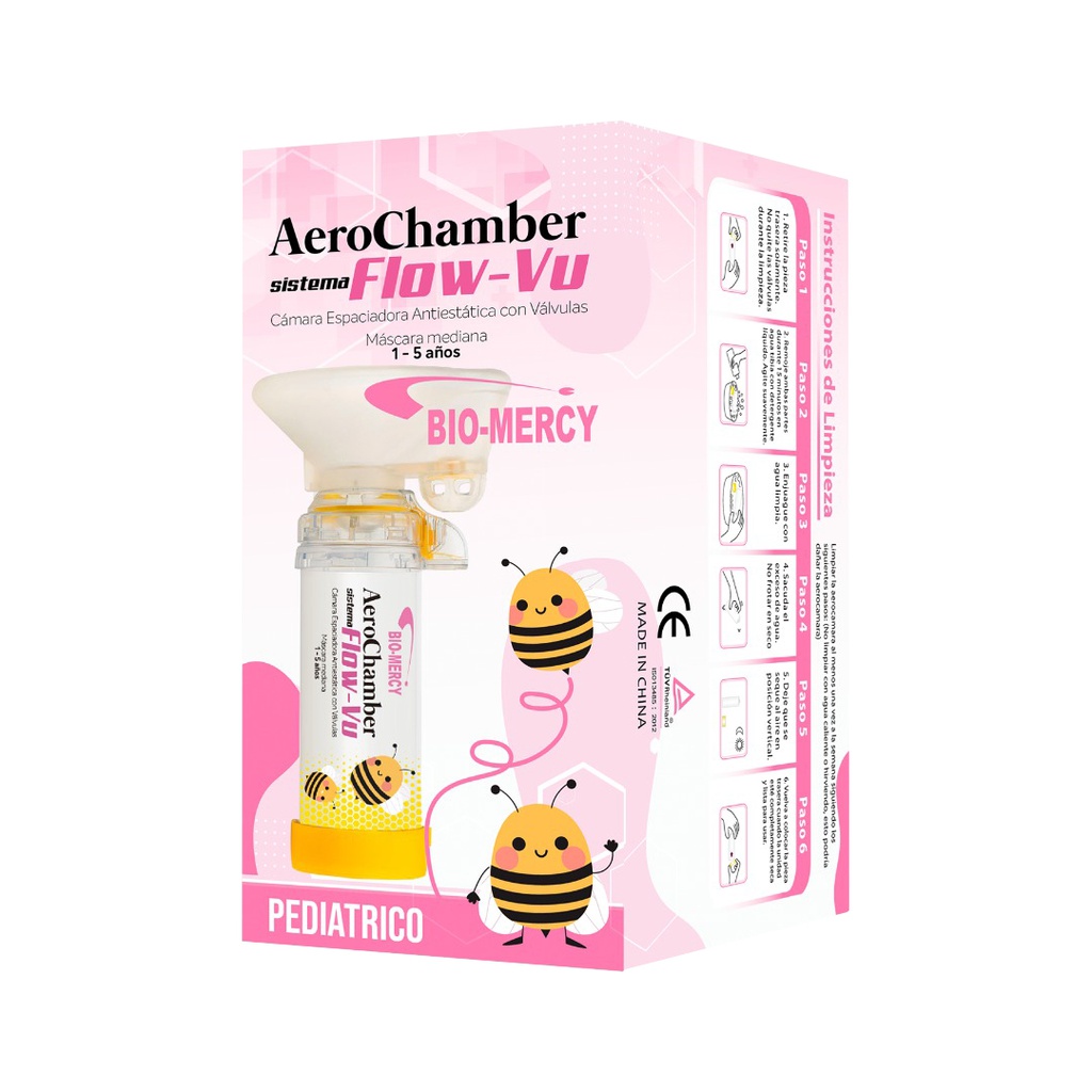 AEROCHAMBER PEDIATRICO BIOMERCY