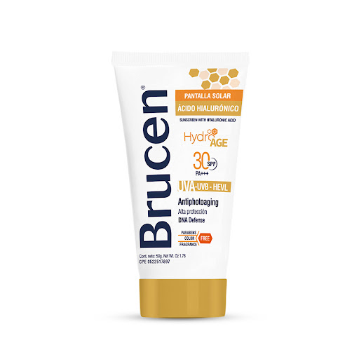 PROTEC SOLAR BRUCEN 50G ROSTRO ACID HIALURONICO