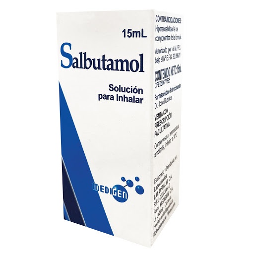 SALBUTAMOL 100MGC 200DOSIS AEROSOL INALAR MEDIGEN