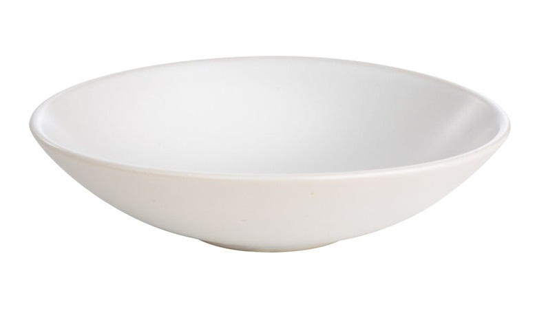 PLATO HONDO BLANCO DE CERAMICA 5