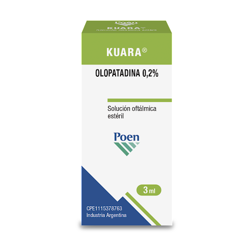 KUARA 0,2% X 3ML OLOPATADINA SOL OFT POEN