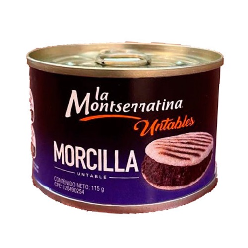 MORCILLA MONTSERRATINA 115GR UNTABLE