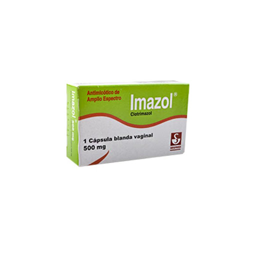 IMAZOL 500MG X 1 CAPS BLANDA CLOTRIMAZOL MEYER