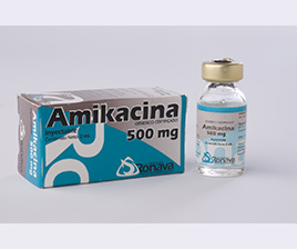 AMIKACINA 500MG 2ML X 1FRASCO I.V I.M SOL INY RONAVA
