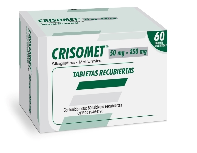 CRISOMET 50MG 850MG X 60TAB FARMA