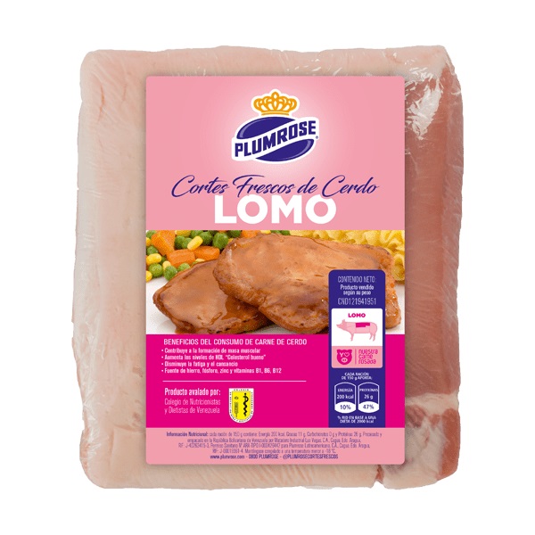 LOMO DE CERDO PLUMROSE X KG EST DANÉS PL DELI