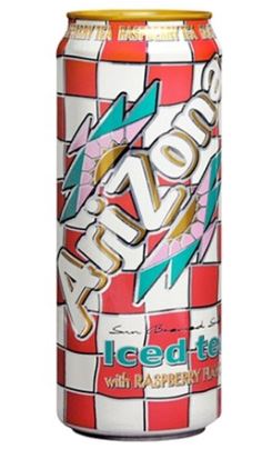 BEBIDA ARIZONA 340ML TEA RASPBERRY