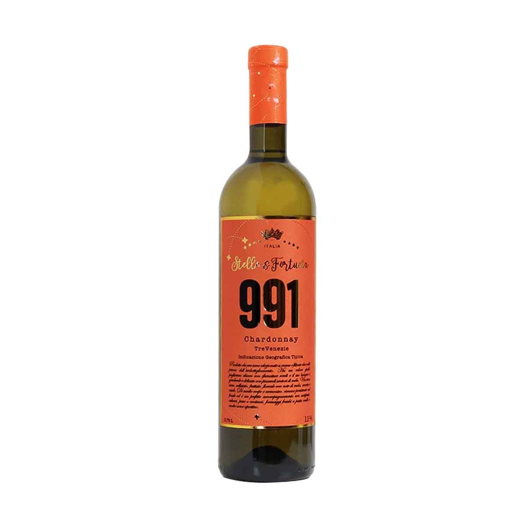 VINO STELLE &amp; FORTUNA 0,75LT BLANCO CHARDONNAY 991