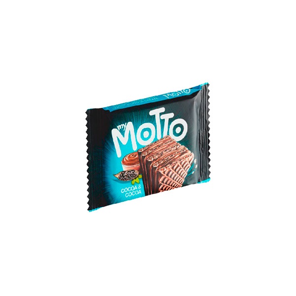 GALLETA MY MOTTO 34GR WAFER CHOCO VAINI***