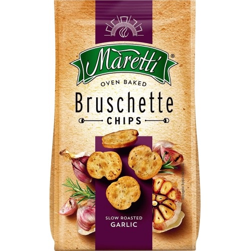 BRUSCHETTA MARETTI 140GR ROASTED GARLIC