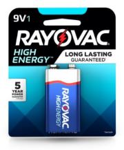PILAS RAYOVAC 1UND ALCALINA 9V
