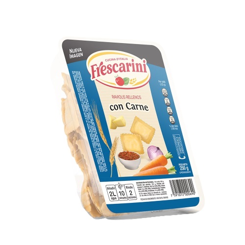 PASTA RAVIOLIS FRESCARINI 250GR CARNE