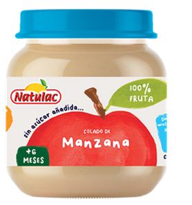 COLADO NATULAC 113GR MANZANA  SIN AZUCAR