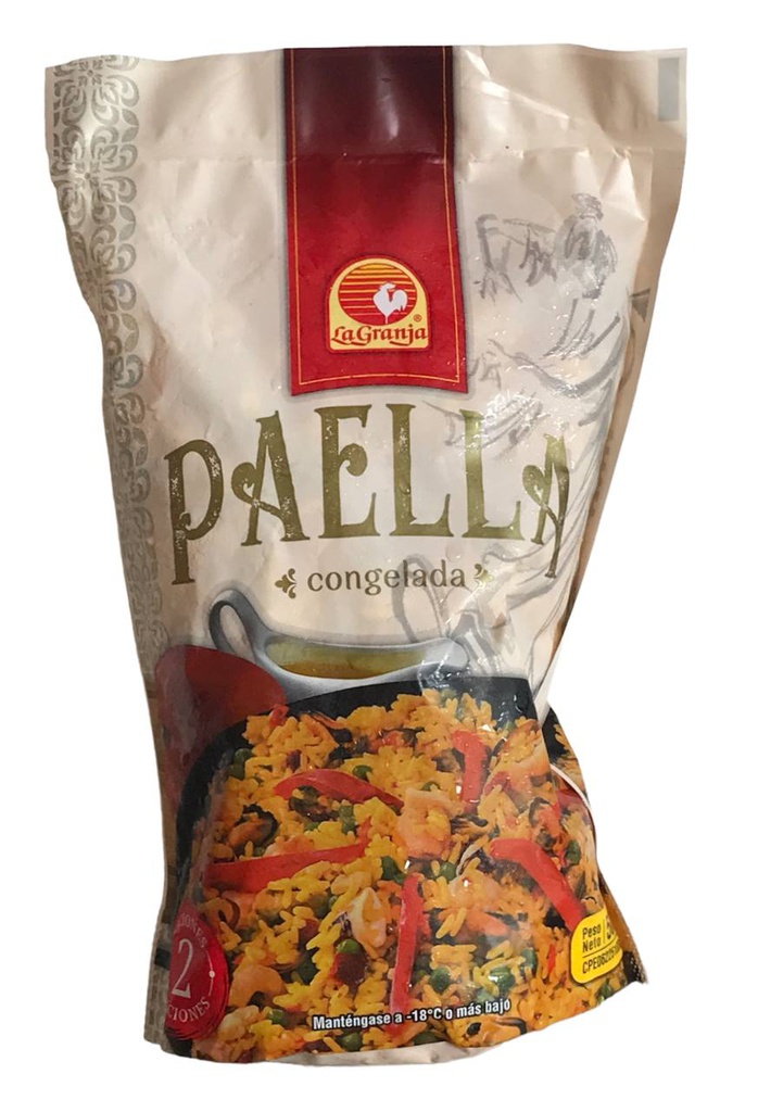 PAELLA  LA GRANJA CONGELADA 500GR