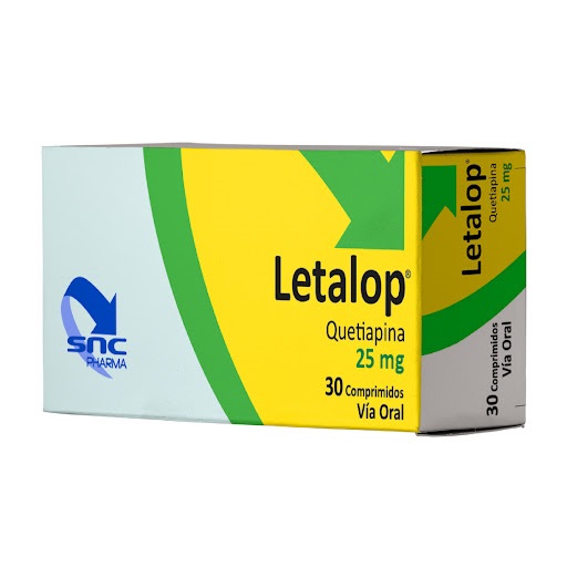 LETALOP 25MG X 30 COMPRIMIDOS SNC PHARMA