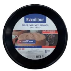MOLDE EXCALIBUR 24X3CM REDONDO PARA TORTAS