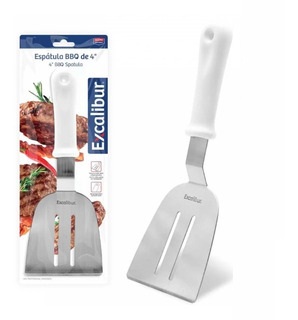 ESPATULA CON RANURA DE ACERO INOXIDABLE. EXCALIBUR